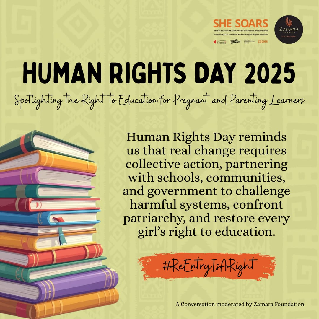 Collective action is essential! It's time to challenge harmful policies and support every girl’s chance to learn. #ZamaraVoices #ReEntryIsARight