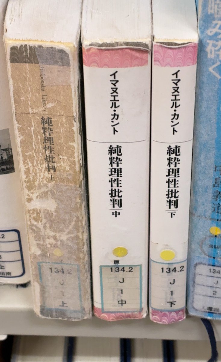 純粋理性批判、全員上巻で挫折してて笑う