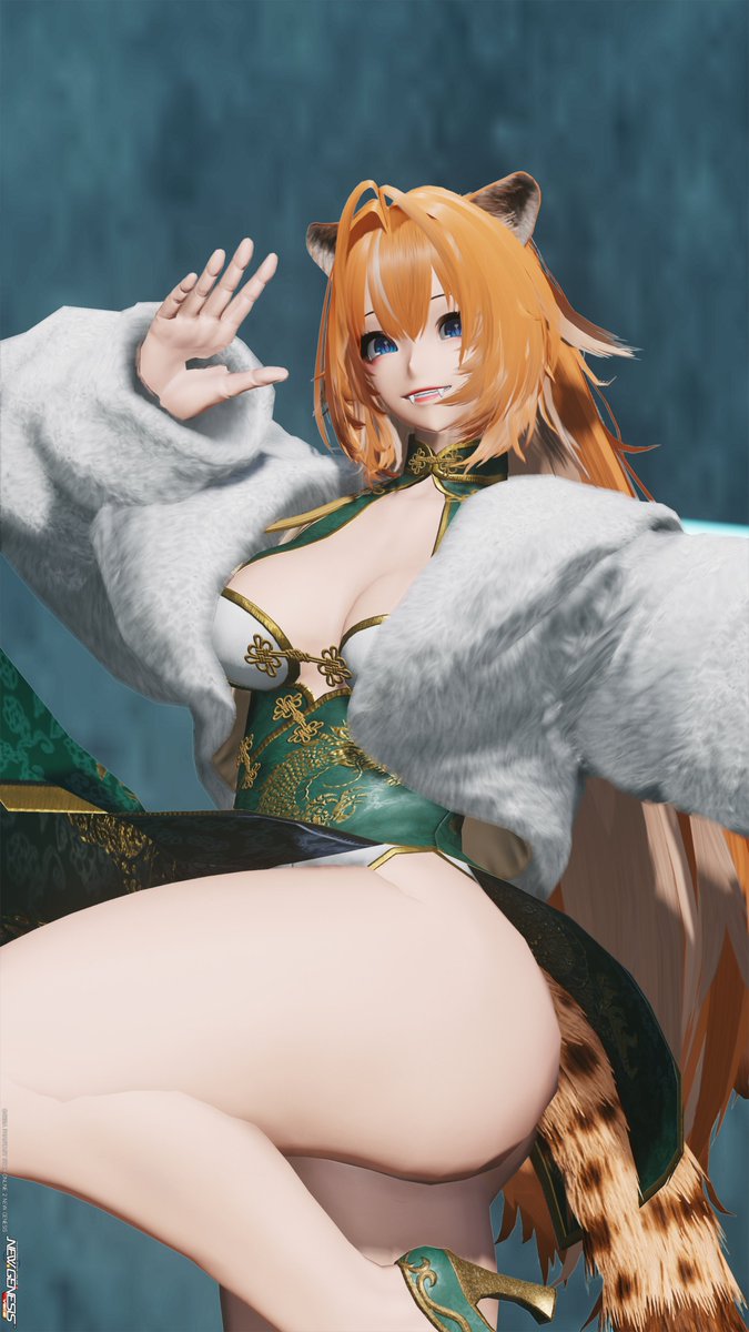 おは木曜日～( ﾟ▽ﾟ)/
質感は好きだけど、大きさがちょっと物足りない新ケモ耳～(´・ω・`)
#PSO2NGS #PSO2NGS_SS
#ぷそももくようび