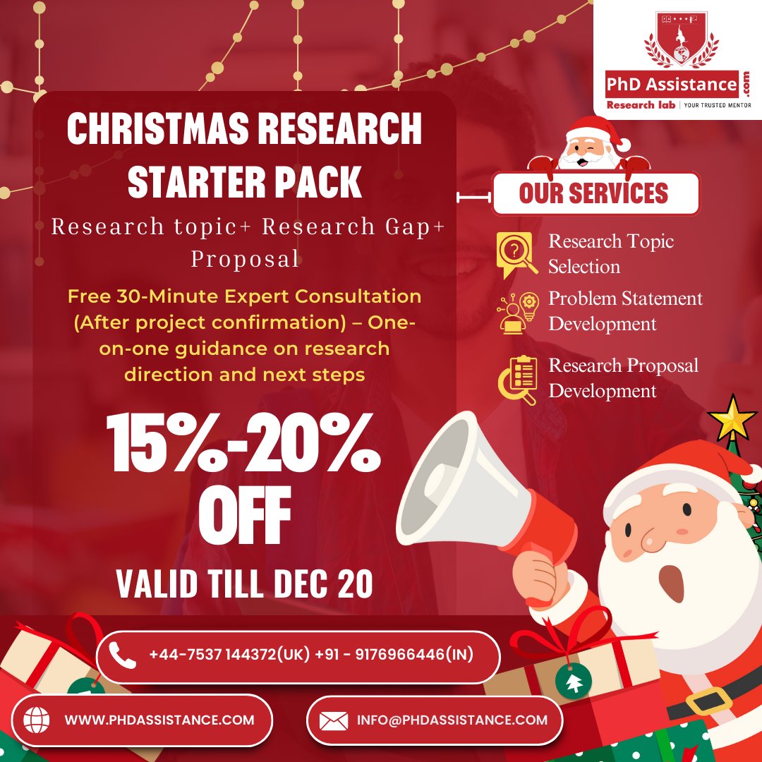 phdassistance's tweet image. 🎄 Start your PhD strong!
Topic Selection ✔️
Problem Identification ✔️
Proposal Development ✔️
Get 15–20% OFF + FREE expert consultation (till Dec 20).
🔗phdassistance.com/services/phd-d…
🔗phdassistance.com/services/phd-d…
🔗phdassistance.com/services/phd-d…

#PhDHelp #PhDAssistance #PhD #ChristmasOffer