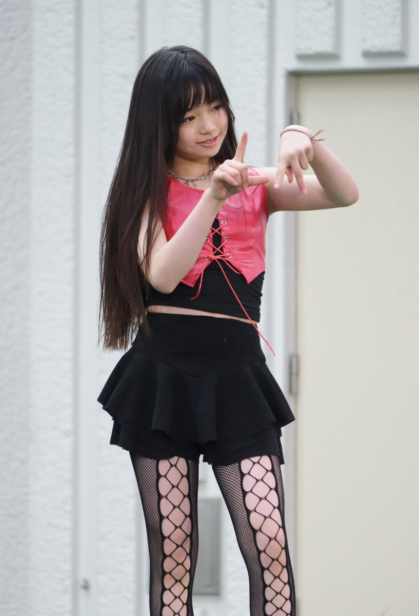 らんちゃんの野外ダンスパフォーマンス #月咲らん #JS6 @mayuodenimu