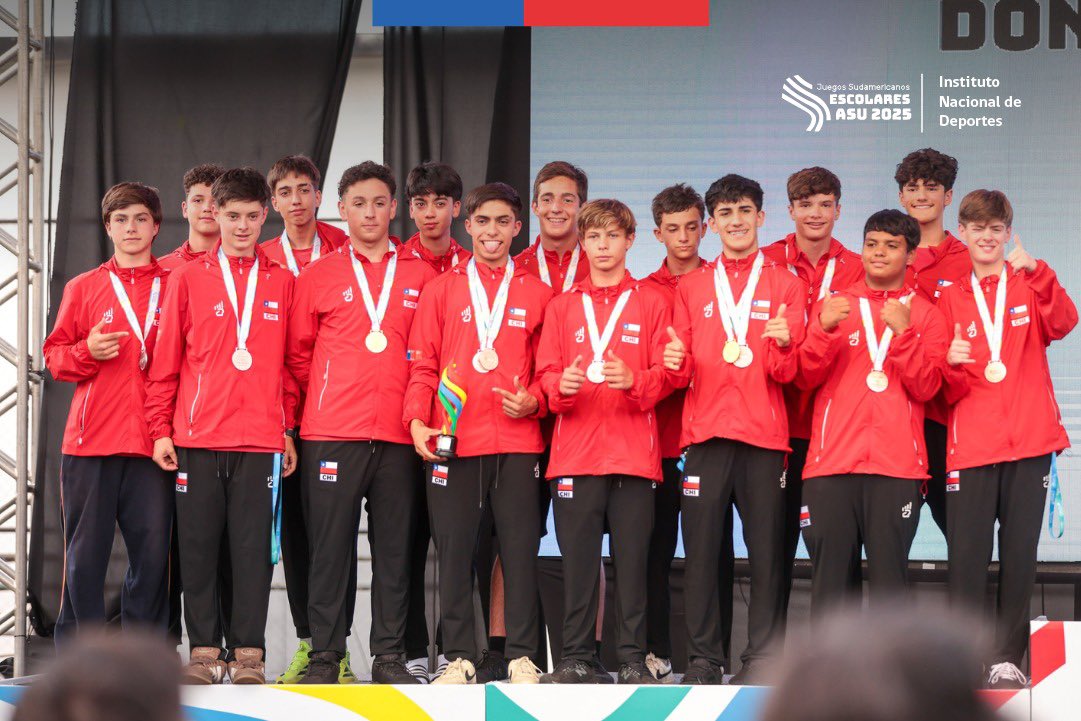 MindepMaule's tweet photo. 🇨🇱🥇 EL MAULE BRILLÓ EN EL SUDAMERICANO DEPORTIVO ESCOLAR 2025

La delegación maulina tuvo una actuación inolvidable en Asunción, Paraguay, aportando 12 medallas al total nacional en los XXIX Juegos Sudamericanos Escolares, donde Chile sumó 77 preseas. https://t.co/OKHA0mkrds