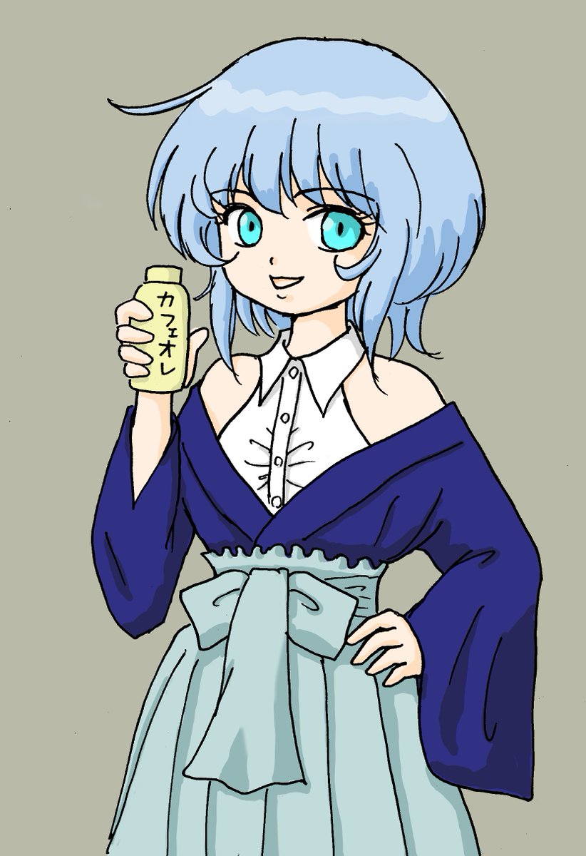 ナナミさんに流行りの服を着せてみましたw #Nigh2Hackファンアート