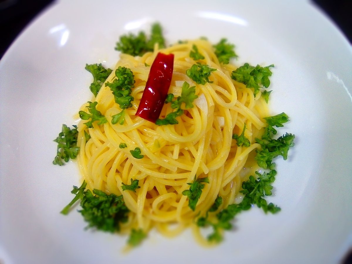 ペペロンチーノ🍝 簡単なようだけど難しい