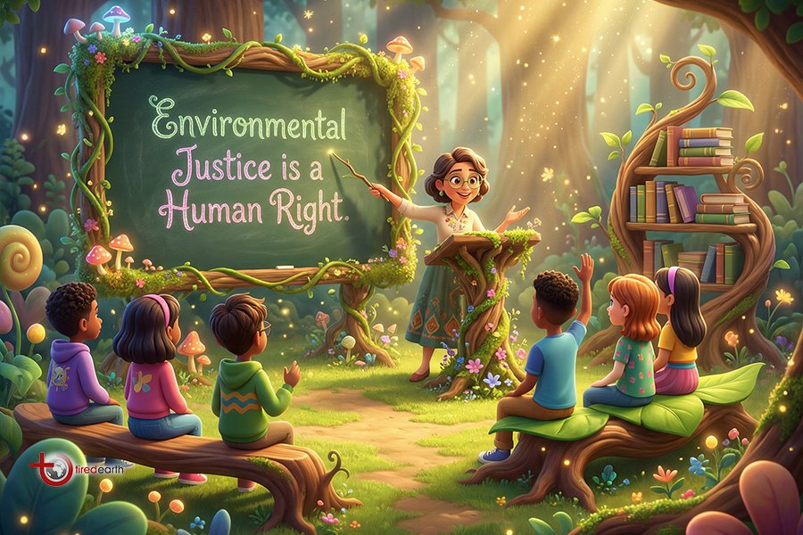 Tiredearth's tweet image. Human Rights Day reminds us that a healthy environment is not a luxury. It is a universal human right essential to life, dignity, and justice.

#TiredEarth #HumanRightsDay #environment