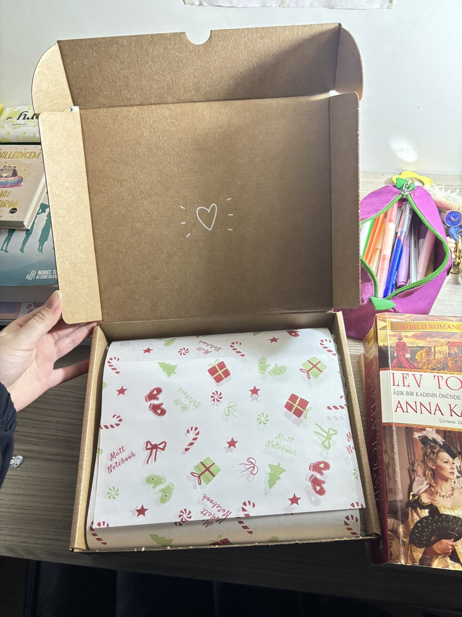 Bu nasıl güzell paketlemedir sanki biraz abarttınızz😍🌸<a href="/MattNotebook/">Matt Notebook</a>