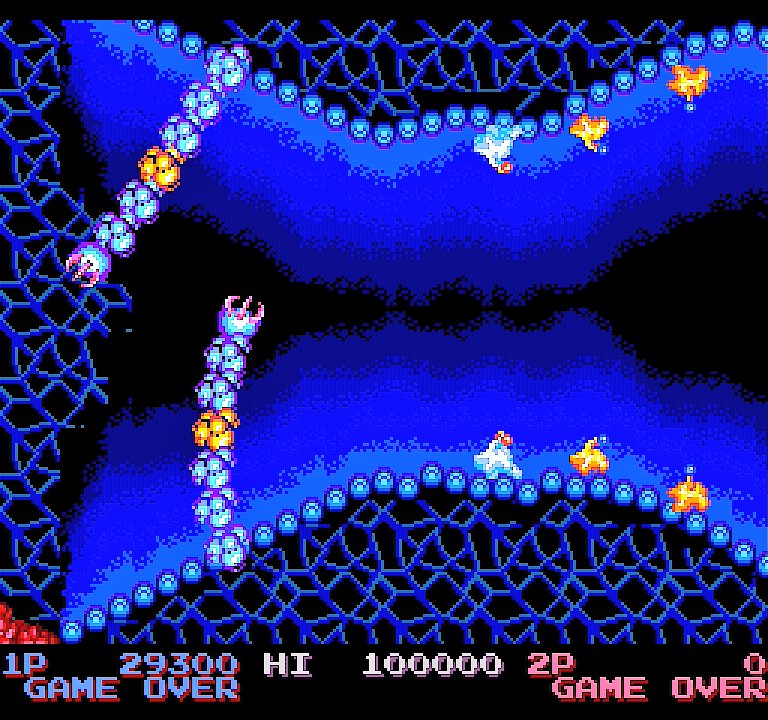 sakayu_sfc's tweet image. #LifeForce for PCE turned 34 years old!🦎
#沙羅曼蛇 のPCエンジン版は1991/12/6に発売されました🚀

四字熟語のゲームタイトルの元祖…ではないけど代表格ですよね。英語の当て字というのがおしゃれで語感も良い。来年の書き初めに「沙羅曼蛇」いかがでしょうか。