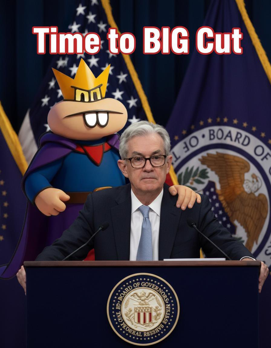 Don’t panic, wizards. king #Lumos is literally cooking the rate cut spell..