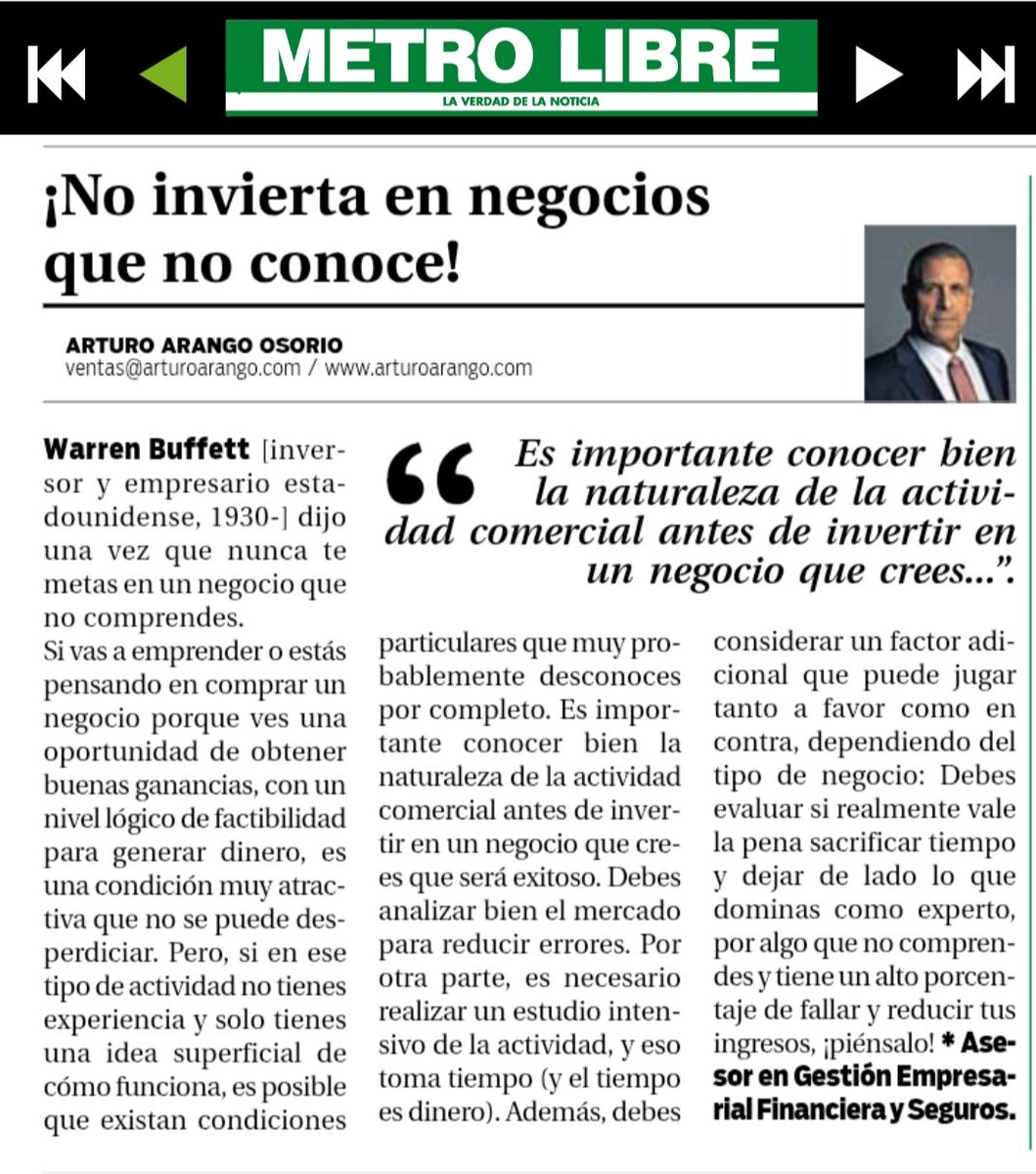 Les invito a leer nuestro último artículo en <a href="/MetroLibrePTY/">Metro Libre</a>  metrolibre.com/opinion/no-inv… <a href="/Apedeorg/">APEDE</a> <a href="/CCIYAP/">Cámara de Comercio, Industrias y Agricultura</a> <a href="/CONEPPanama/">Consejo Nacional de la Empresa Privada</a> <a href="/industrialespty/">Sindicato de Industriales de Panamá</a> <a href="/ApatelP/">Apatel Panamá</a> <a href="/apatelpanama/">apatel panama</a> <a href="/CAMIPAOFICIAL/">Cámara Minera de Panamá</a> <a href="/PanamaCamtur/">Camtur Camara Nacional de Turismo.</a>