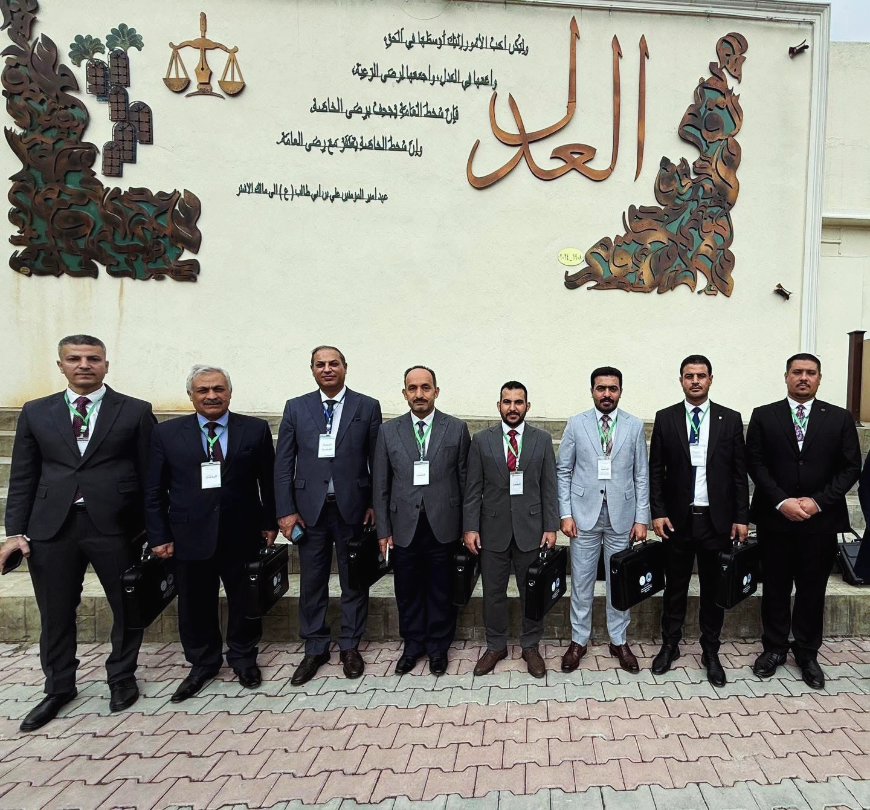 Iraq_Center's tweet photo. مركزنا يشارك في المؤتمر العلمي الدولي الموسوم: (جريمة الإبادة الجماعية وتحقيق العدالة الدولية _التوثيق والمساءلة_ جرائم عصابات داعش الإرهابية ضد المكون الإيزيدي إنموذجاً)، والمقام من قبل كلية القانون – جامعة بغداد، بالتعاون مع كلية القانون والسياسة _ جامعة الإمام جعفر الصادق(ع) https://t.co/oo98Fz6D9v