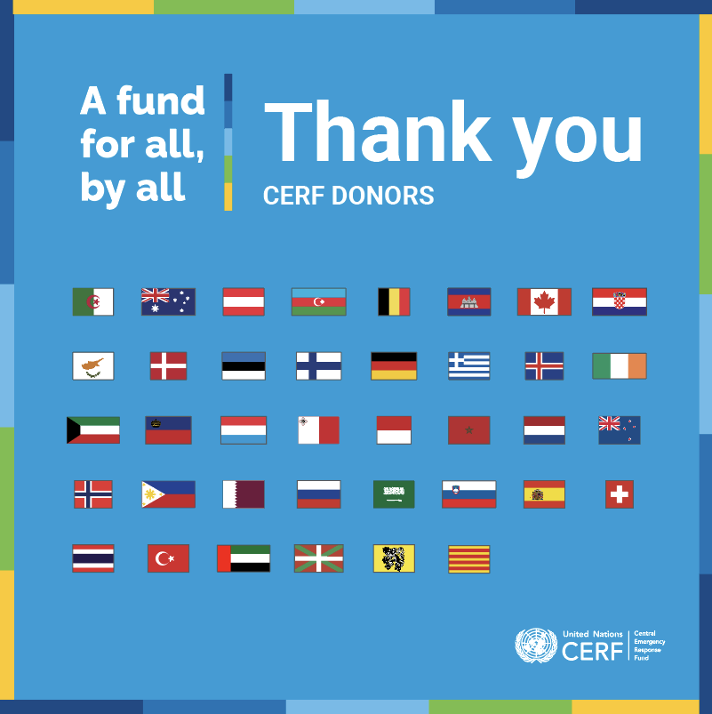 UN Humanitarian tweet media