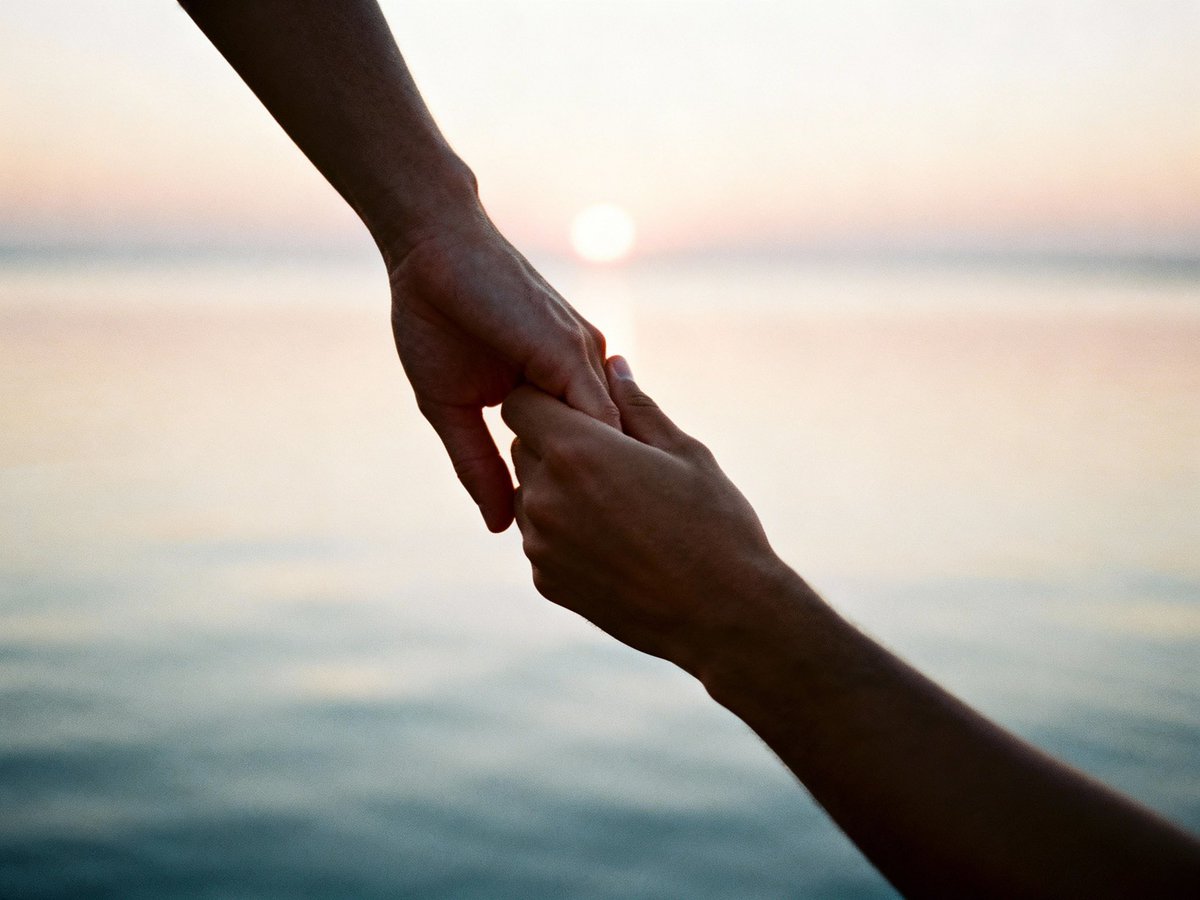 The hand of a true companion  
lifts you back to your feet when you slip,  

guides you quietly to the shore when you are drowning.  

And when you choose to hold that hand,  
it teaches you not just how to move forward,  
but how to truly live.