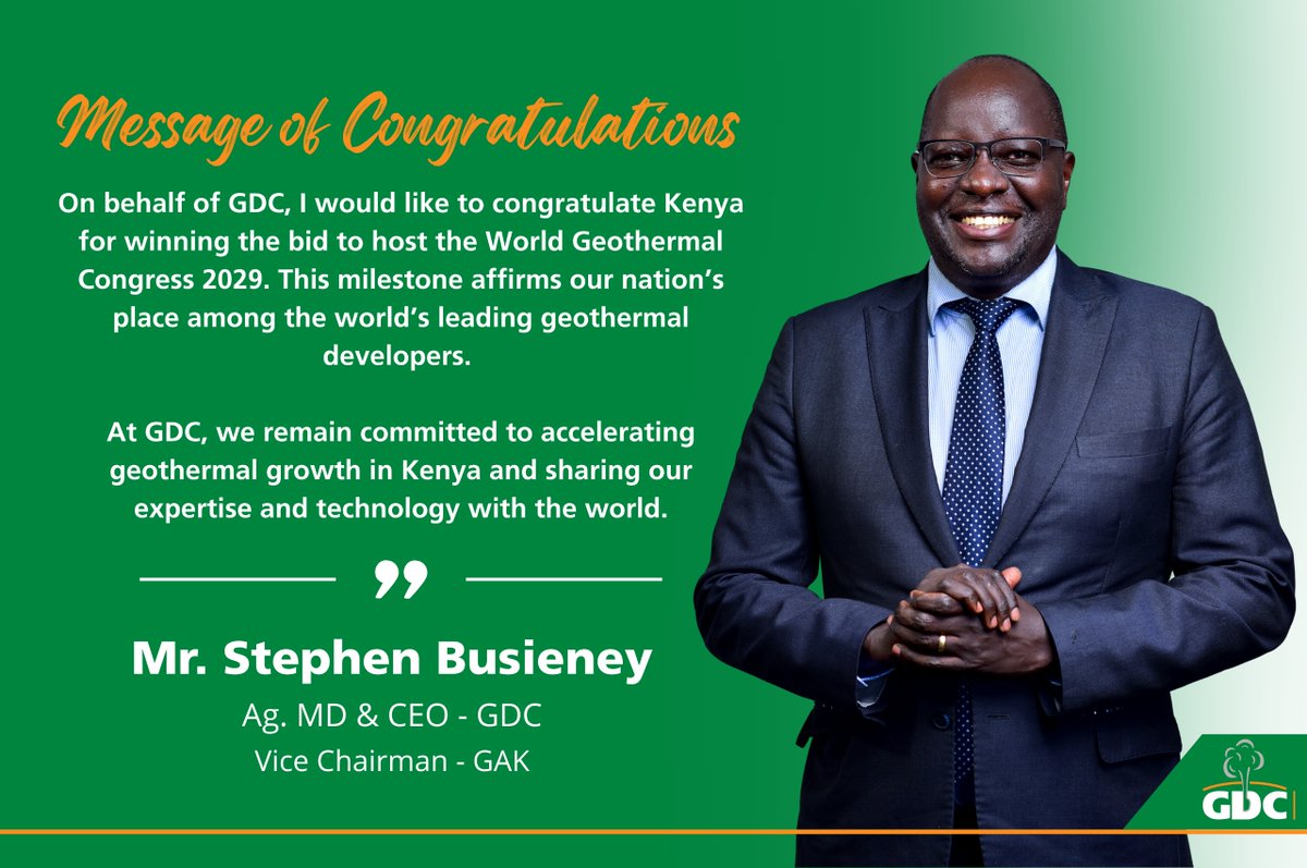 A message from the Ag. GDC MD &amp; CEO, Mr. Stephen Busieney.