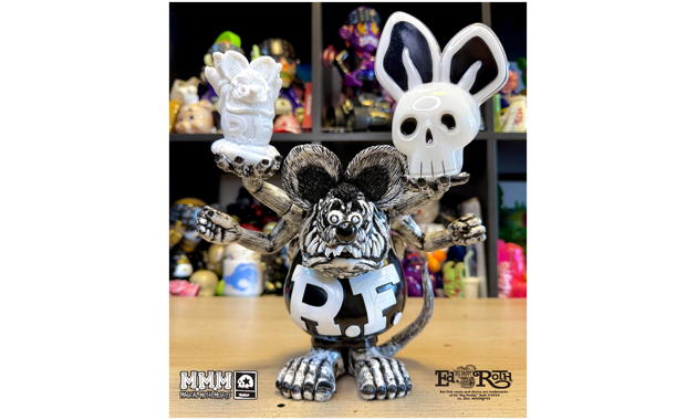 BlackBook Toyから「Asura Rat Fink」の2025年最終モデル「Mono」登場
