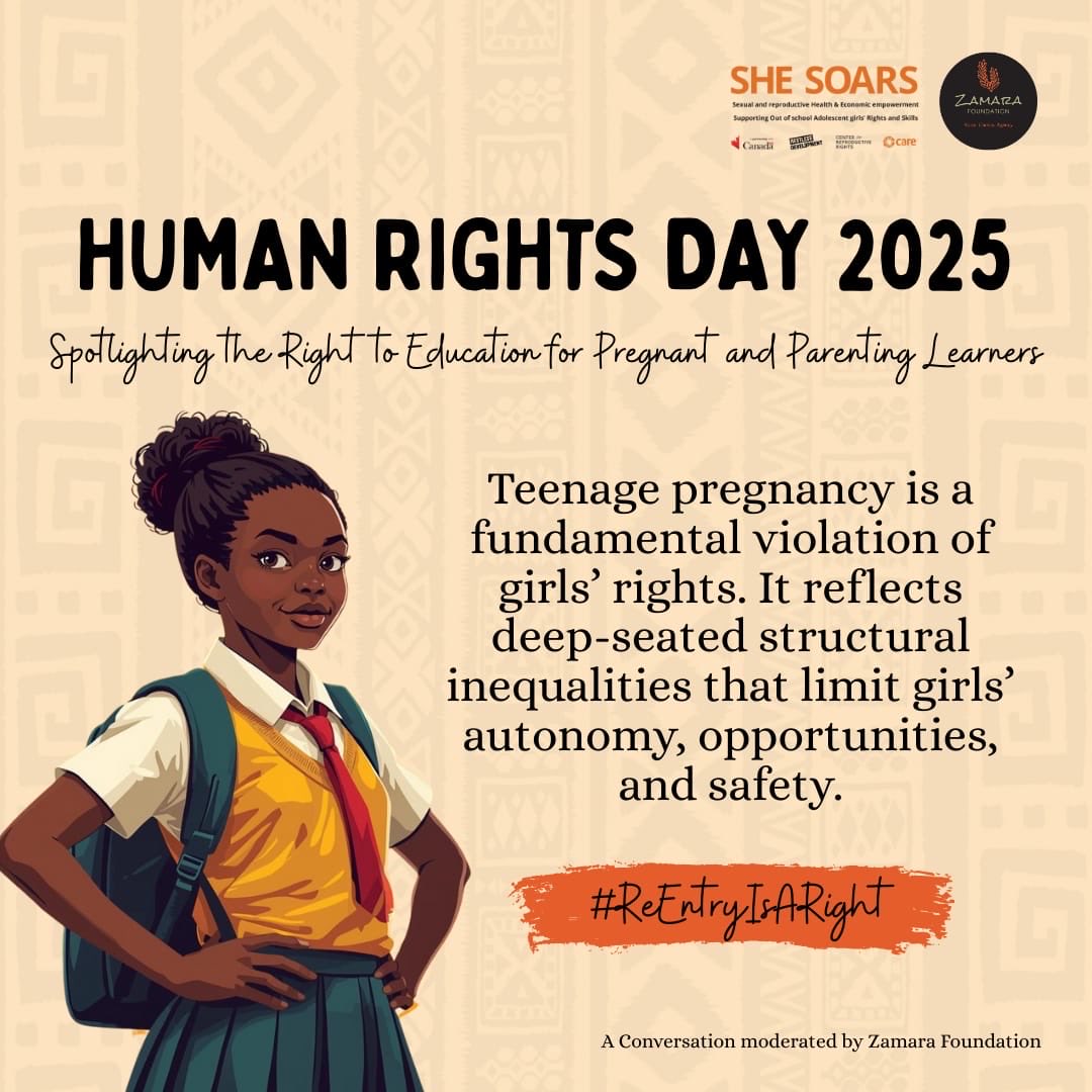For too long, schools and communities have blamed pregnant learners instead of addressing the real issue, broken systems that deny young people the knowledge they need to make safe, informed choices. #ReEntryIsARight #ZamaraVoices