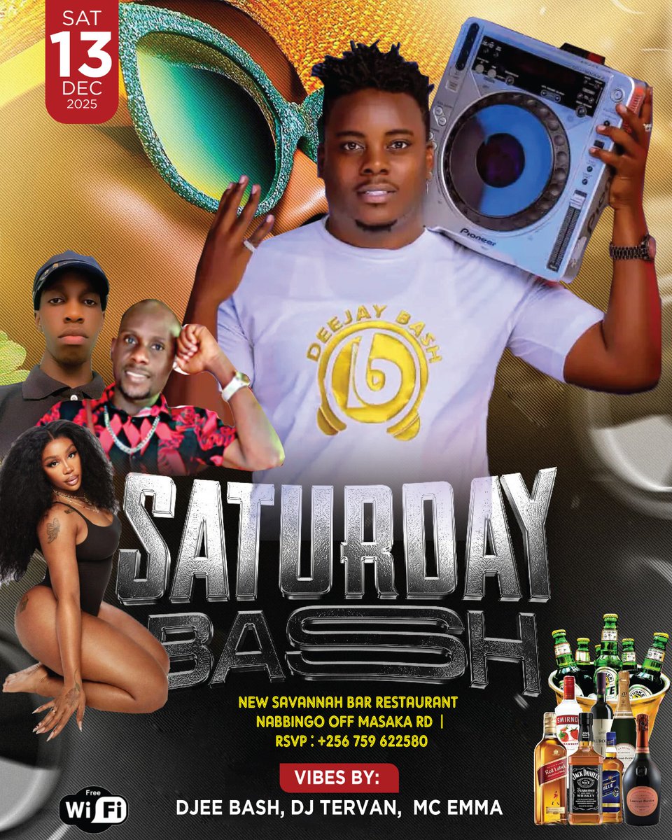 deejaybash_ug's tweet image. Nabbingo this Saturday