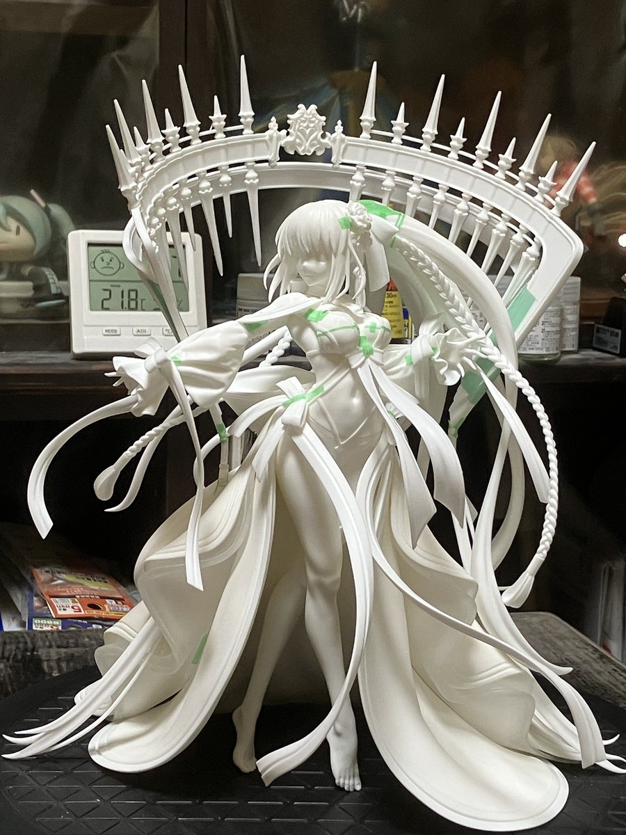 ご依頼品 】 ~水妃モルガン 製作開始&仮組み~ 仮組み完成でっす