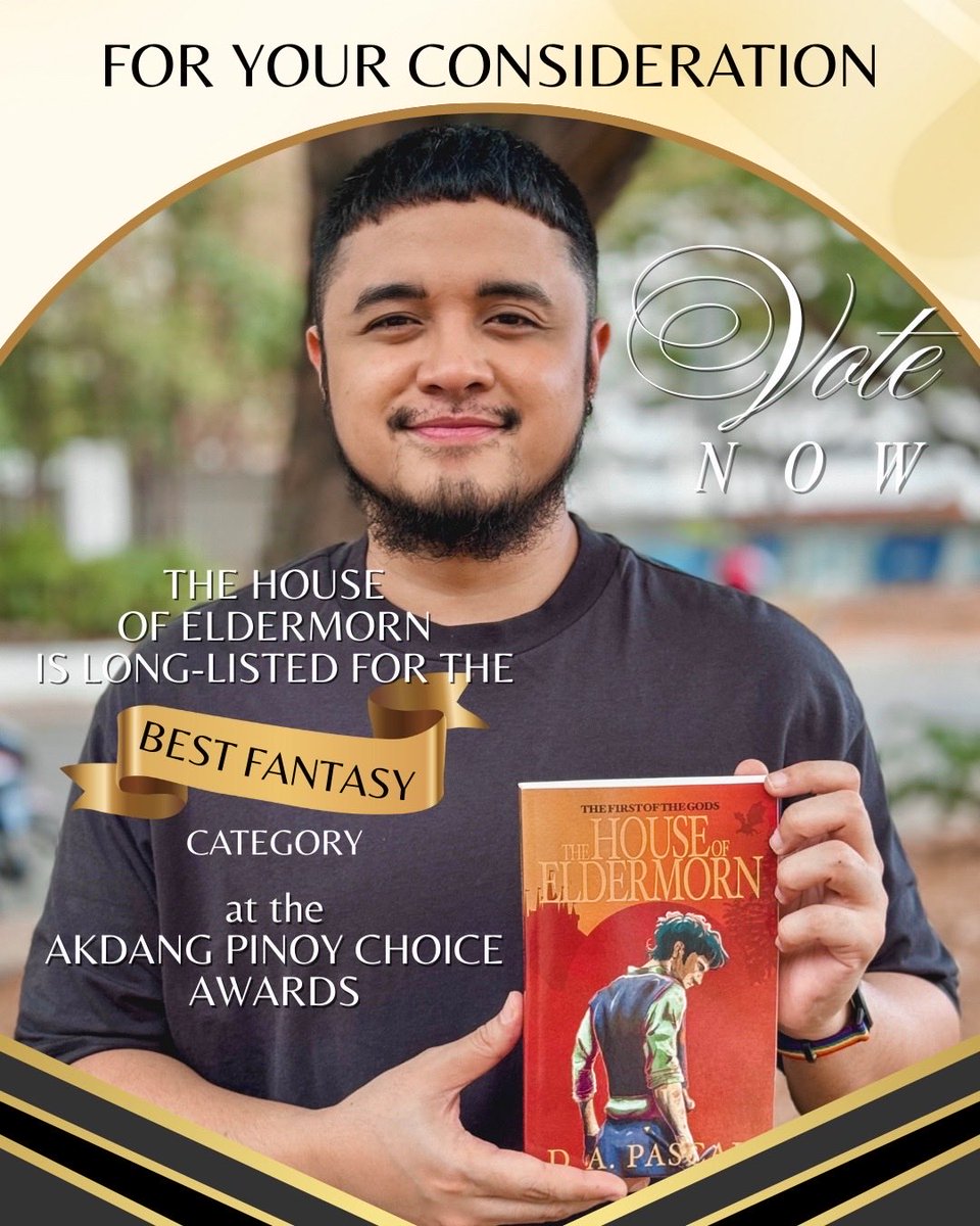sheance's tweet photo. ✨My baby The House of Eldermorn has been longlisted for Best Fantasy category, and I couldn’t be more proud and grateful 🥹🫶🏻

If THoE has moved you, haunted you, or lingered in your mind after the cliffhanger… 🏆 For your consideration, cast your vote. 

Link in the thread ⬇️ https://t.co/7ts9UeTsYL