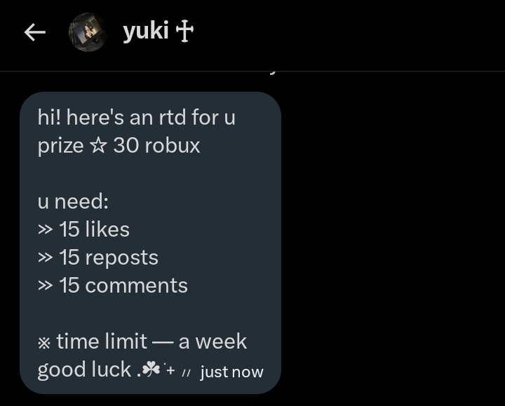 I got an rtd from <a href="/yukelyna/">yuki ♱</a>. Help is appreciated 🫶🏻