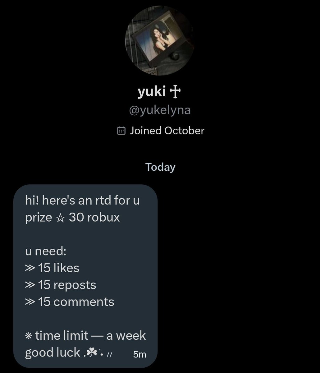 wow!! i got rtd from <a href="/yukelyna/">yuki ♱</a>, help me appreciated pleasee 🩷😋☝🏻