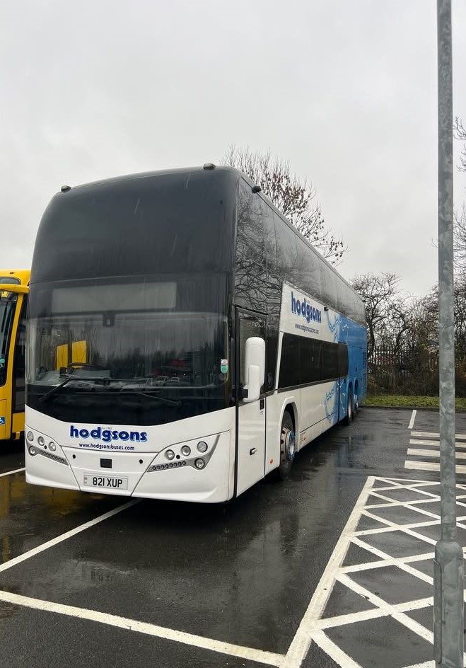 CoachesHodgsons's tweet image. Mark, on a Christmas Concert trip.
The best place to be on a miserable winter's day!
#TeamHodgsons #AwayDays #PrivateHire