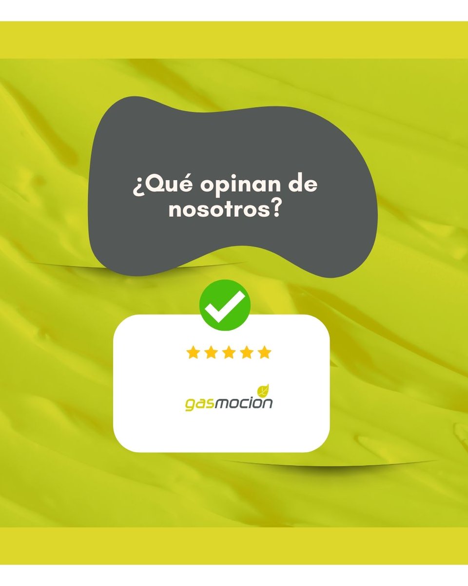 gasmocion's tweet photo. 💚 Las opiniones de nuestros clientes y compañeros son, sin duda, la mayor motivación que nos impulsa a seguir.

👉 Compartimos algunas de las más recientes.

🥰 ¡Gracias a todos! https://t.co/DvgDP1sU3c