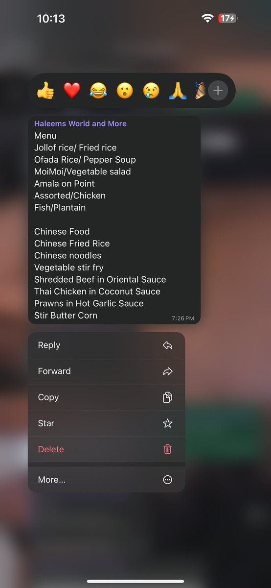 No Eba and okro for this menu, abeg it’s not complete.