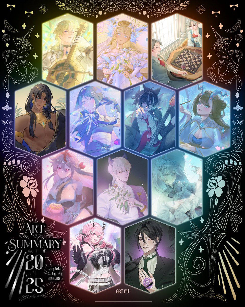 LadyMillions00's tweet photo. Art Summary 2025 🌟✨

#ArtSummary2025 #artmoots #VGen https://t.co/aVKU3dp7jn