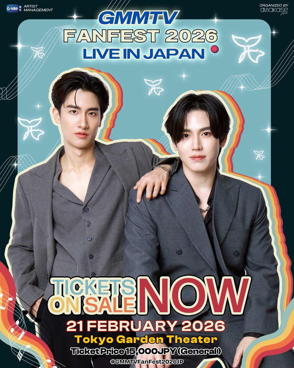その他 GMMTV FANFEST 2026 LIVE IN JAPAN GMMTV | “GMMTV FAN FEST 2026 LIVE IN JAPAN”についての情報が解禁