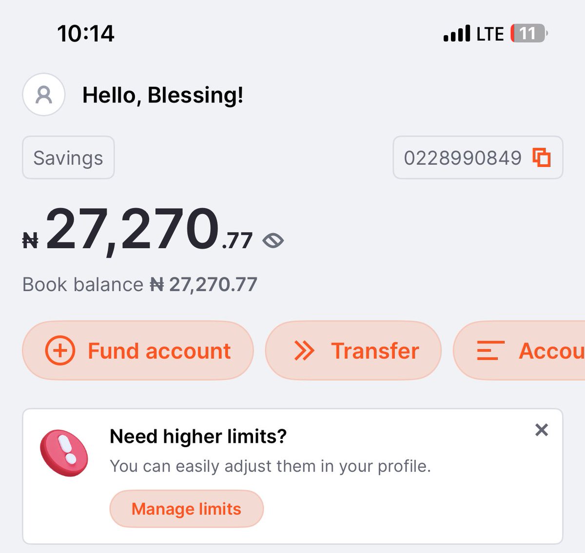 We have 27k currently in the account. Her colleagues at work are beginning to embarrass her because she’s yet to pay up the money she borrowed from them also. Help give Funmilayo a chance to breathe again.