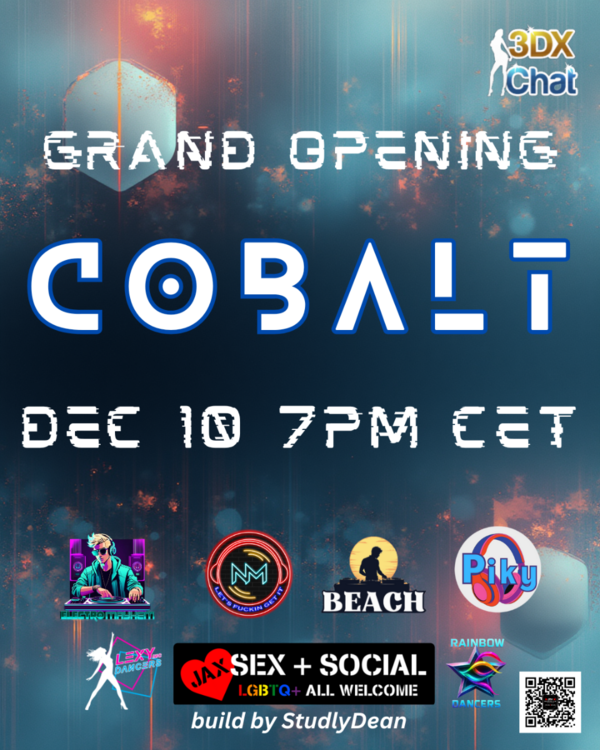 CLUB COBALT GRAND OPENING - Community Calendar - Genesis3DX - Your 3DXChat Community genesis3dx.com/events/event/3…