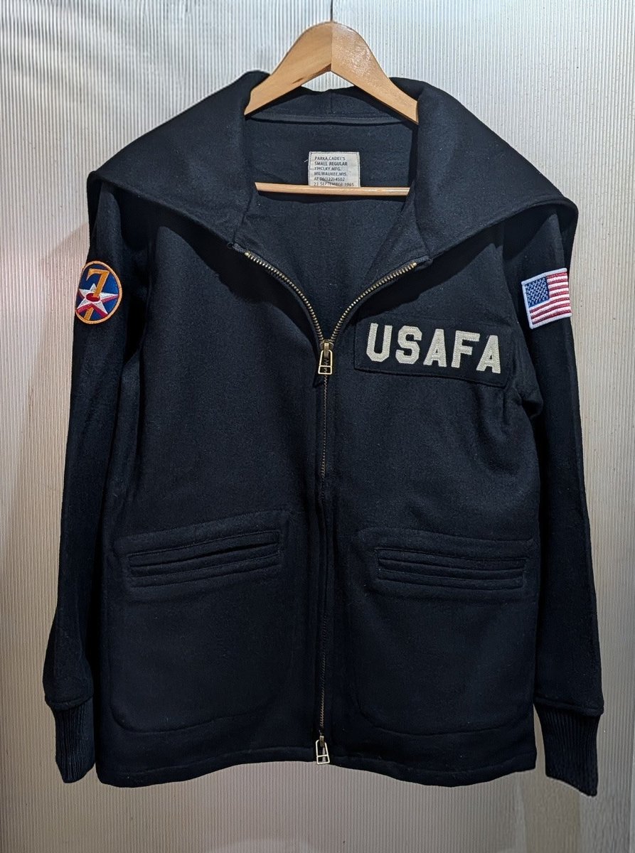 🇺🇸USAFA “CADET COAT“🛩️ アメリカの士官学校で入学時に 士官候補生