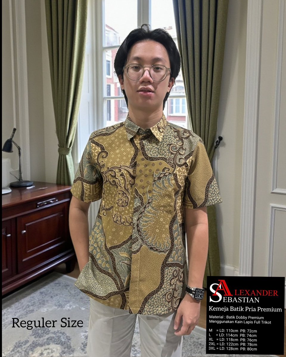 stevaarichie's tweet image. Kali ada yang lagi butuh batik,
Silakan batik kain lapis

Permisi izin jualan!!
Kemeja Batik - Kain Lapis
M/L/XL T.pendek 190
2XL/3XL T.pendek 210

M/L/XL T.Panjang 225
2XL/3XL T.panjang 245

Barang ready stock. LIMITED ITEM🥰
#zonauang #batik #kemejapria