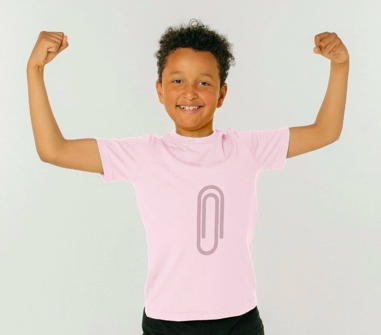 SortiBag's tweet image. Ready for connection. 💗📎 Join Our #MindTimeMission With This Organic Cotton Jumbo Clip Print T-Shirt in Pink. In partnership with @Teemillstore the pioneering sustainable fashion platform. sorti.teemill.com