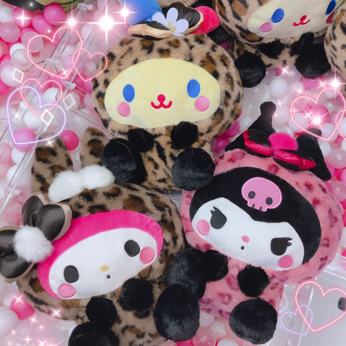 プライズ情報】 「サンリオキャラクターズ ギャルらび♡BIGぬいぐるみ