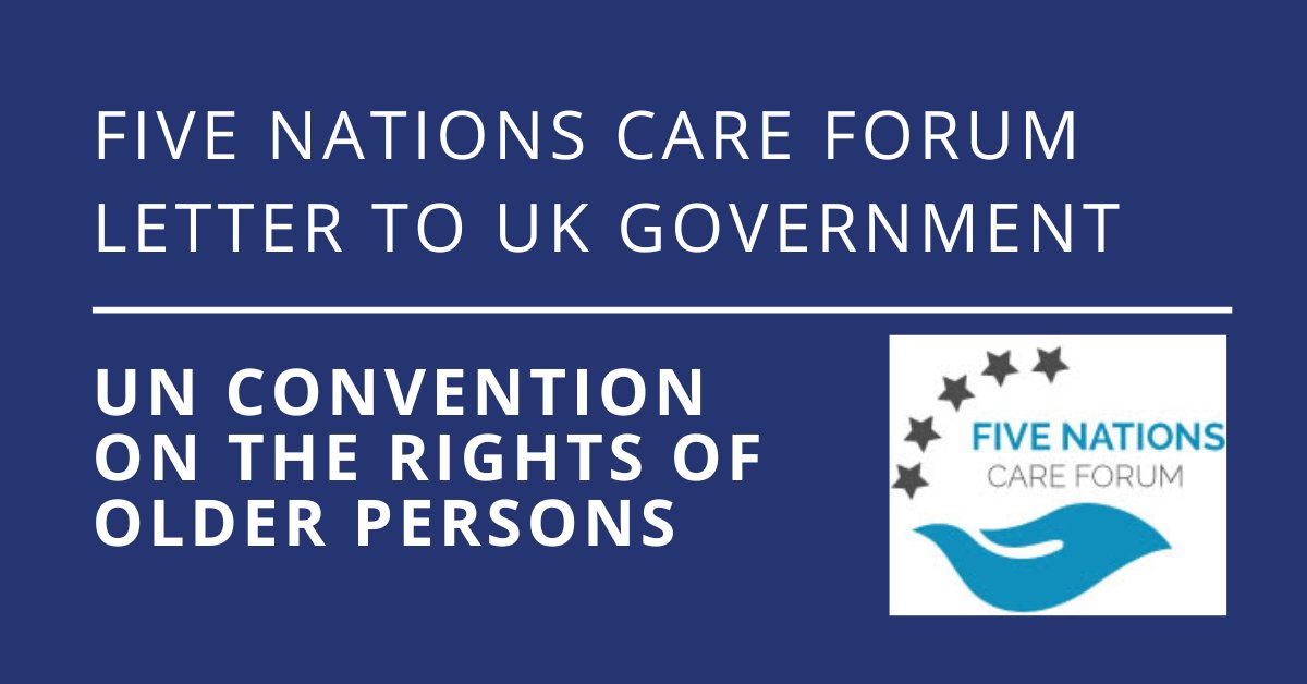 This #HumanRightsDay, the Five Nations Care Forum urges <a href="/GOVUK/">GOV.UK</a> to fully support the UN Convention on the Rights of Older Persons and ensure older people and care providers are heard.

Read the letter: scottishcare.org/five-nations-l…