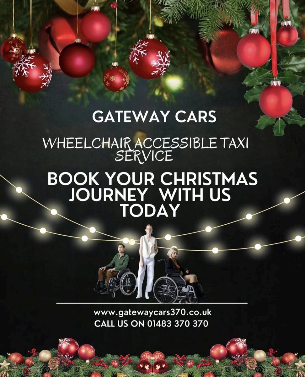 CarsGateway's tweet photo. Our Wheelchair Taxi Company: Supporting the Elderly and Vulnerable in Surrey 

At Gateway Cars, we believe that everyone deserves access to reliable and safe transportation services.

CALL: 01483 370 370 
EMAIL: gatewaycars370@hotmail.com 
WEB: https://t.co/pxv7O63h2o https://t.co/rNmLrZ418G
