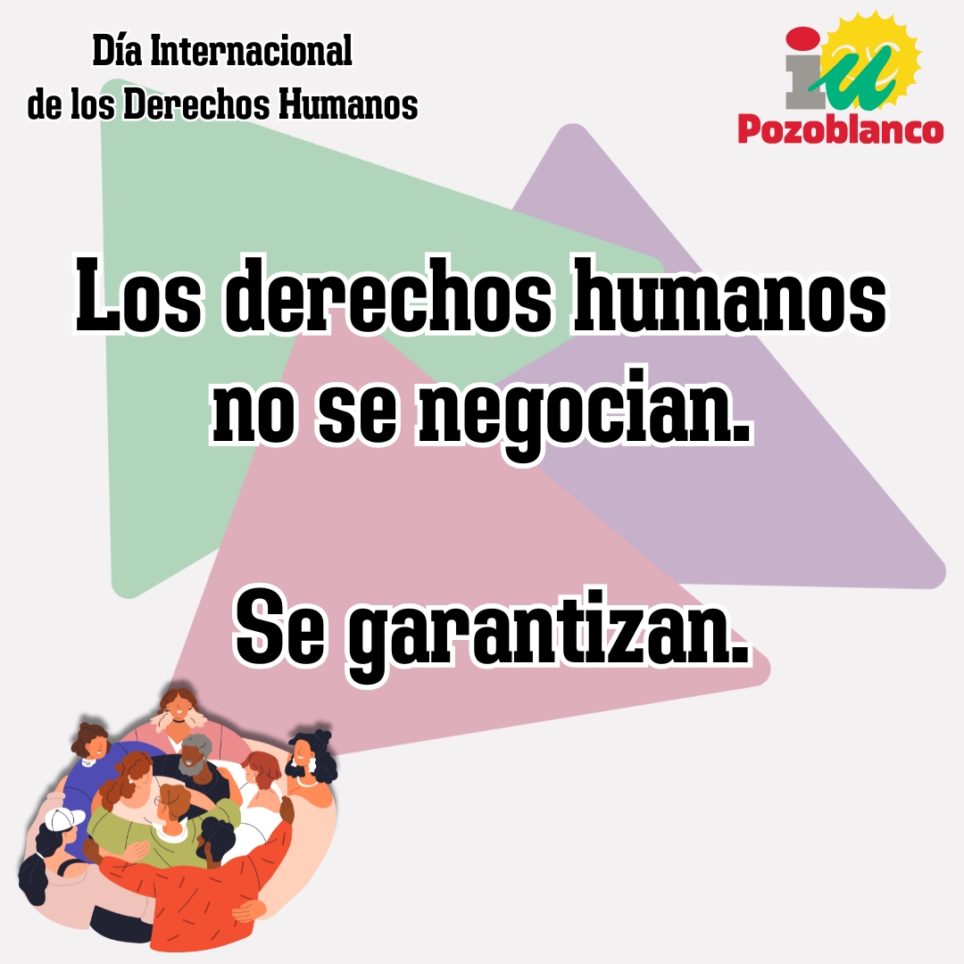 🌍 Hoy, 10 de diciembre, recordamos que cada derecho vulnerado es una herida colectiva. Sin igualdad, justicia y libertad real, la democracia es solo una fachada.
📢 Los derechos humanos no se negocian, se garantizan. 🕊️