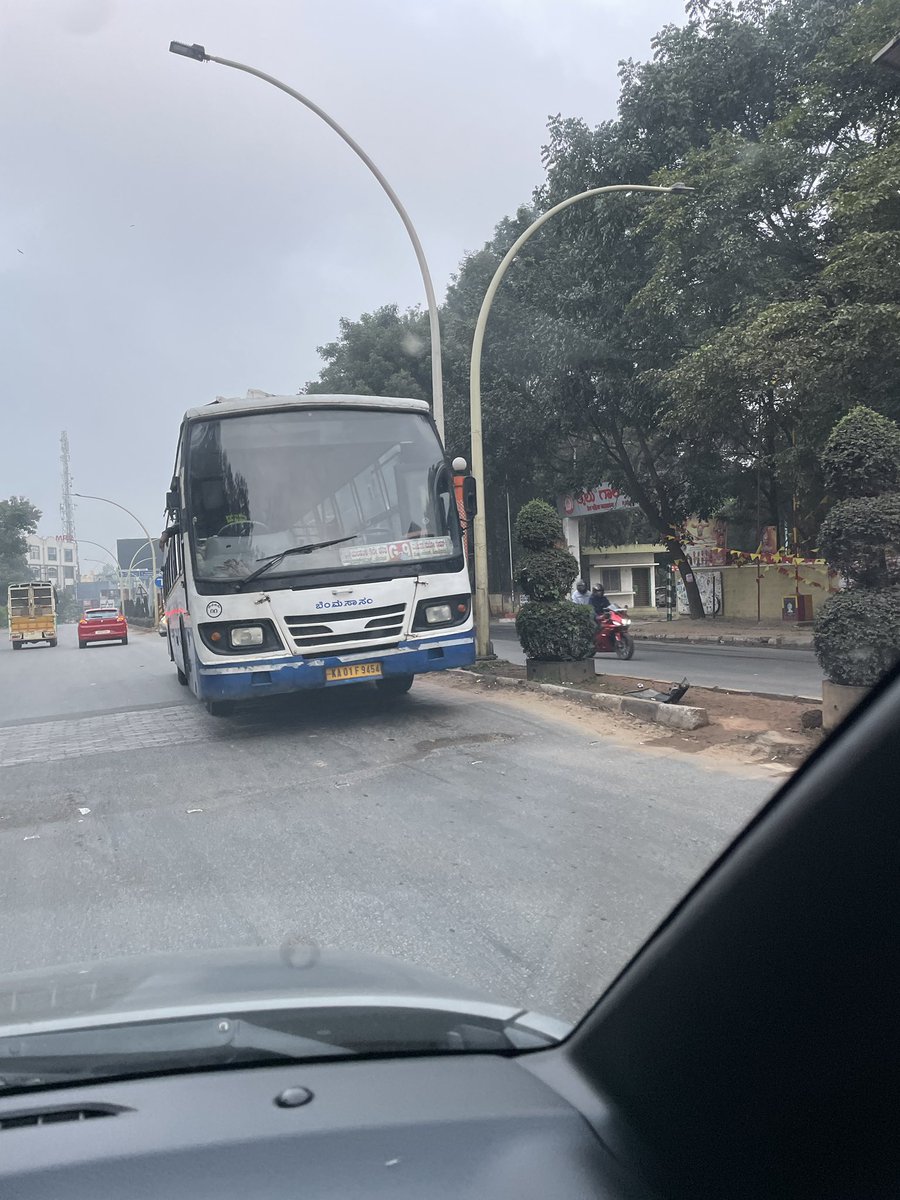 The stretch on Doddaballapur Road, opposite Rail Wheel Factory, near DSR RR Avenues is notorious for wrong side driving. Even <a href="/BMTC_BENGALURU/">BMTC</a> buses do this and it’s barely 2kms from <a href="/yelahankatrfps/">YELAHANKA TRAFFIC PS</a> <a href="/DCPTrNorthBCP/">DCP Traffic North, Bengaluru</a> <a href="/Jointcptraffic/">Joint CP, Traffic, Bengaluru</a> <a href="/acpnortheasttr/">ACP Traffic Northeast Pradeep</a>