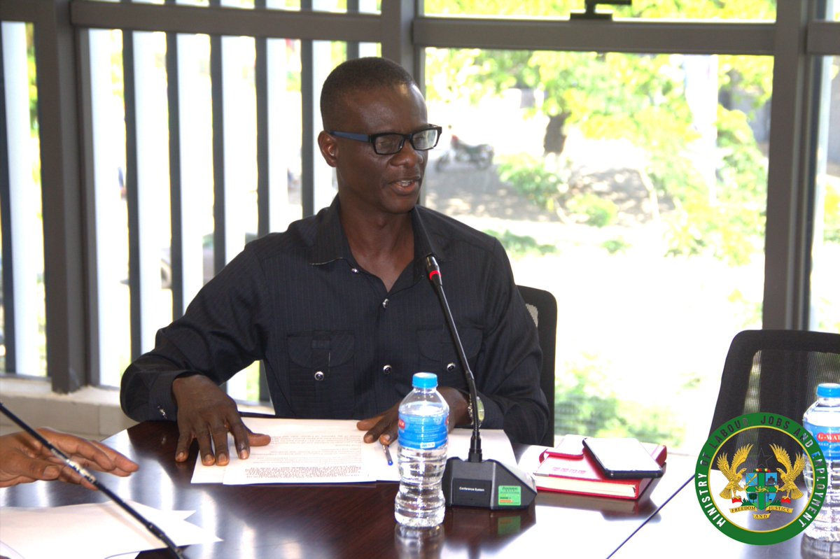 Labour Minister Reaffirms Government’s Commitment to Green Jobs Agenda at EU–Ghana Pact for Skills Steering Committee Meeting.
#mlje #greenjobs #EU