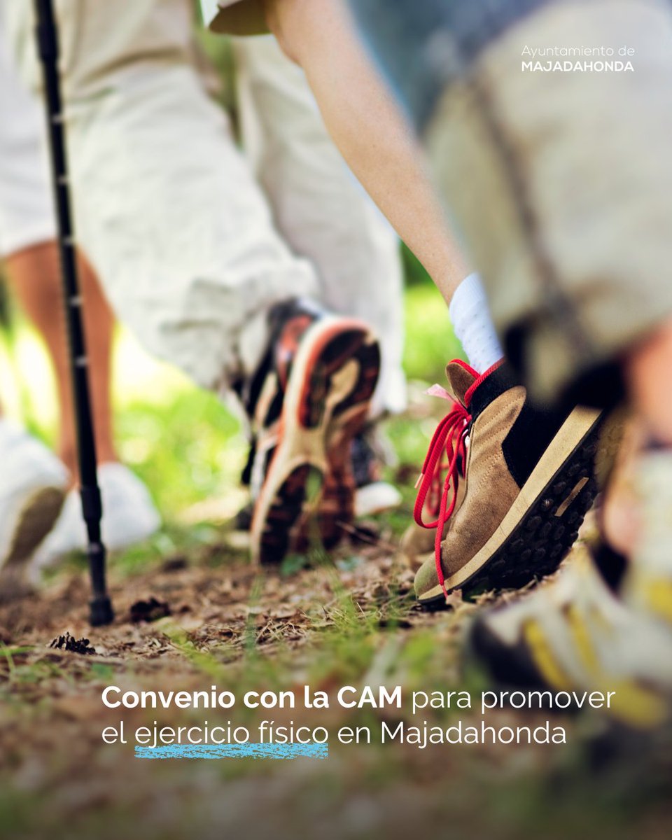 🏃🌳🚴Majadahonda apuesta por el ejercicio físico y un estilo de vida saludable contra el sedentarismo y la soledad no deseada.

🔹<a href="/MajadahondaAyto/">Ayuntamiento de Majadahonda</a> ha firmado un convenio con <a href="/ComunidadMadrid/">Comunidad de Madrid</a> para desarrollar “Majadahonda Activa” y “Majadahonda Te Mueve”.

majadahonda.org/noticias/-/ass…