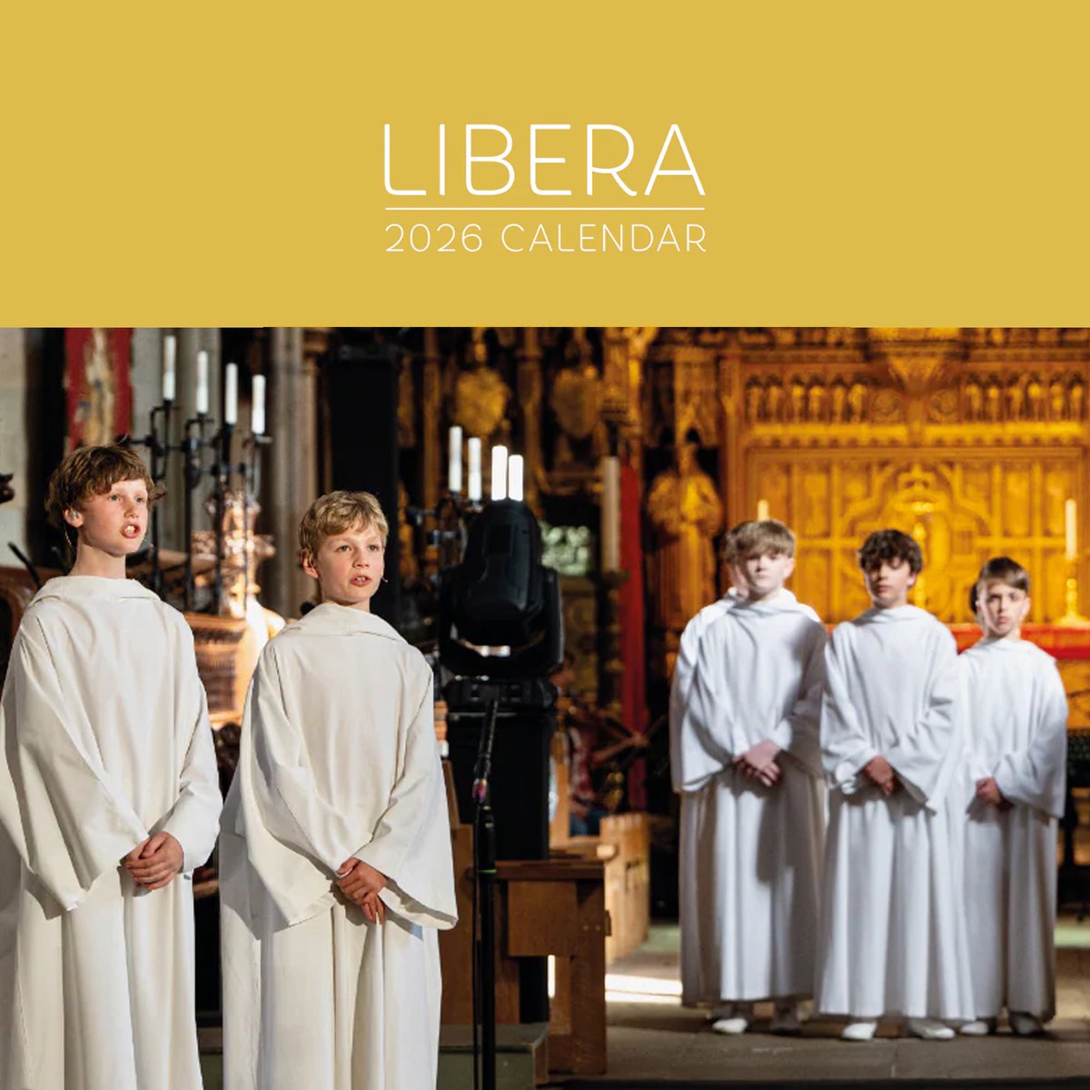 officiallibera's tweet photo. It's almost time to replace those wall calendar! 🎉 Our official 2026 calendar is now available from the official store, and features a brand new selection of Libera photos from this year's adventures, spread over 12 months 👉 https://t.co/DpnEsKx1LP https://t.co/umySuq2Hik