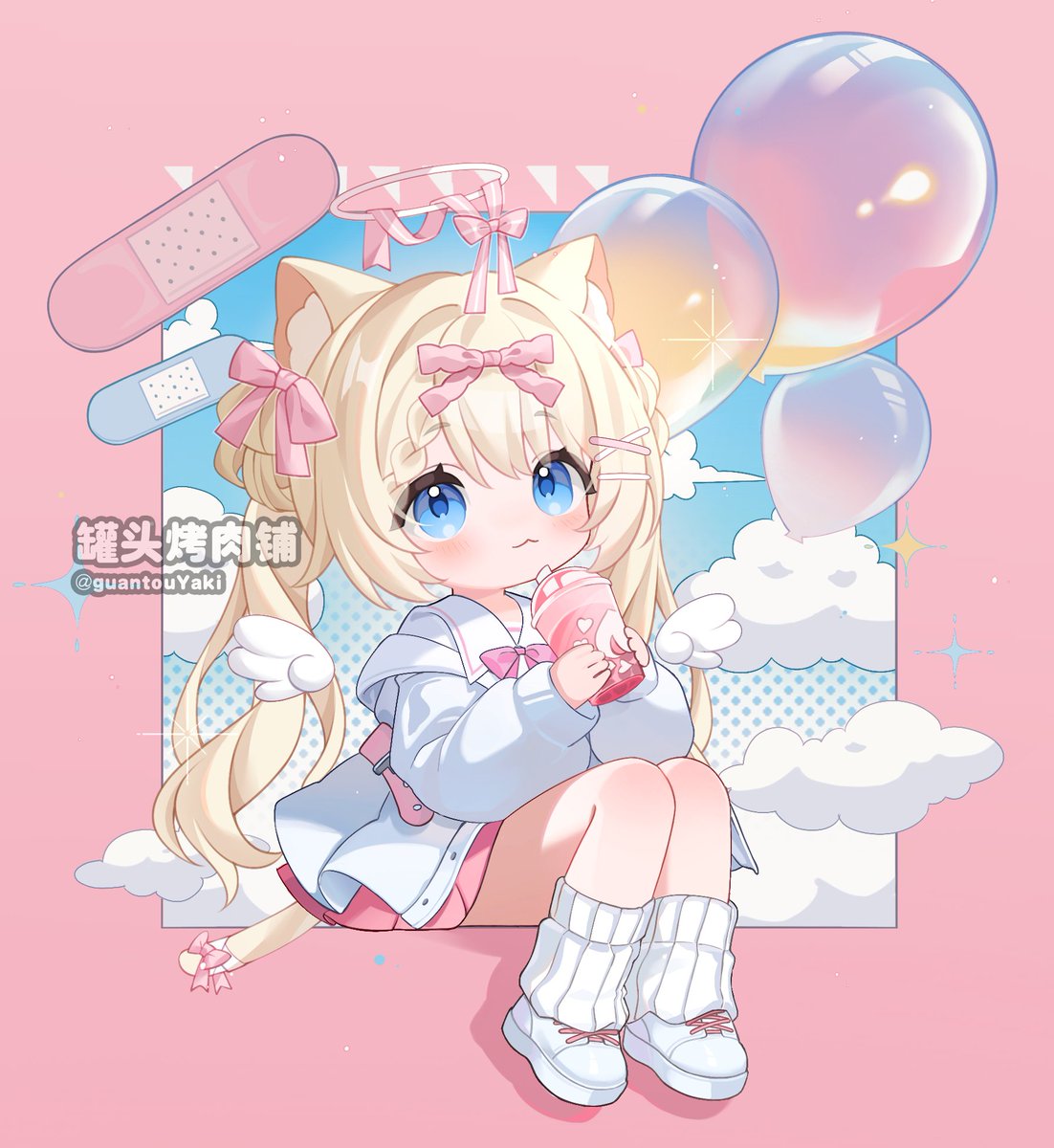 New YCH this month💞
#YCH #Vtuber #Vtuber素材 #vgen