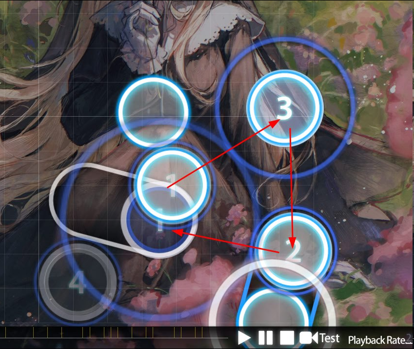 cool pattern at the start of the maps thanks mr riot blyat