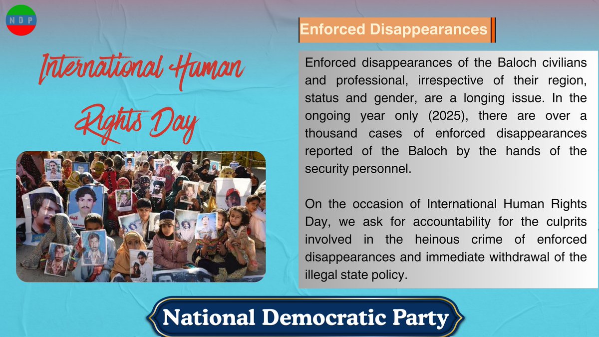 National Democratic Party tweet media