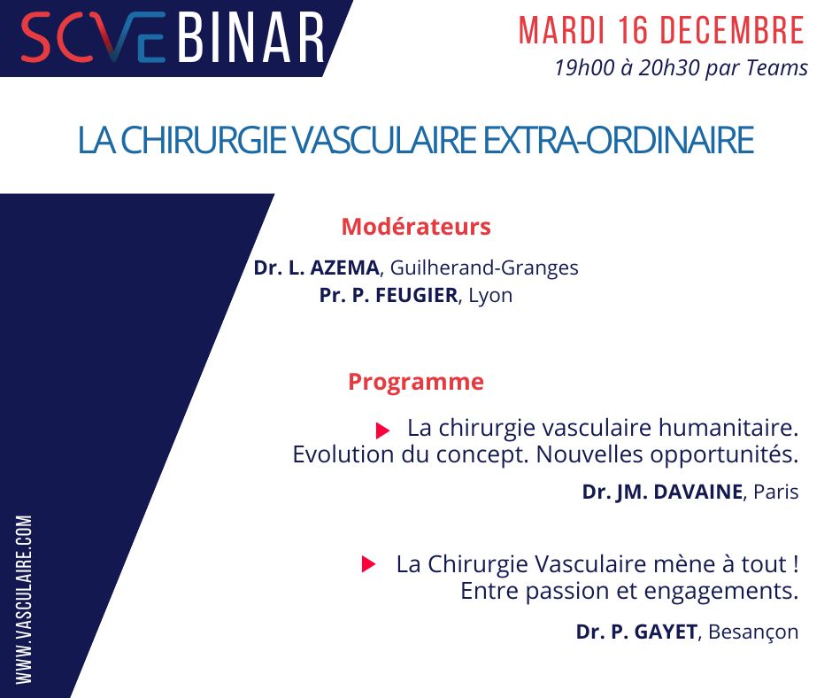 Chirurgie Vasculaire tweet media
