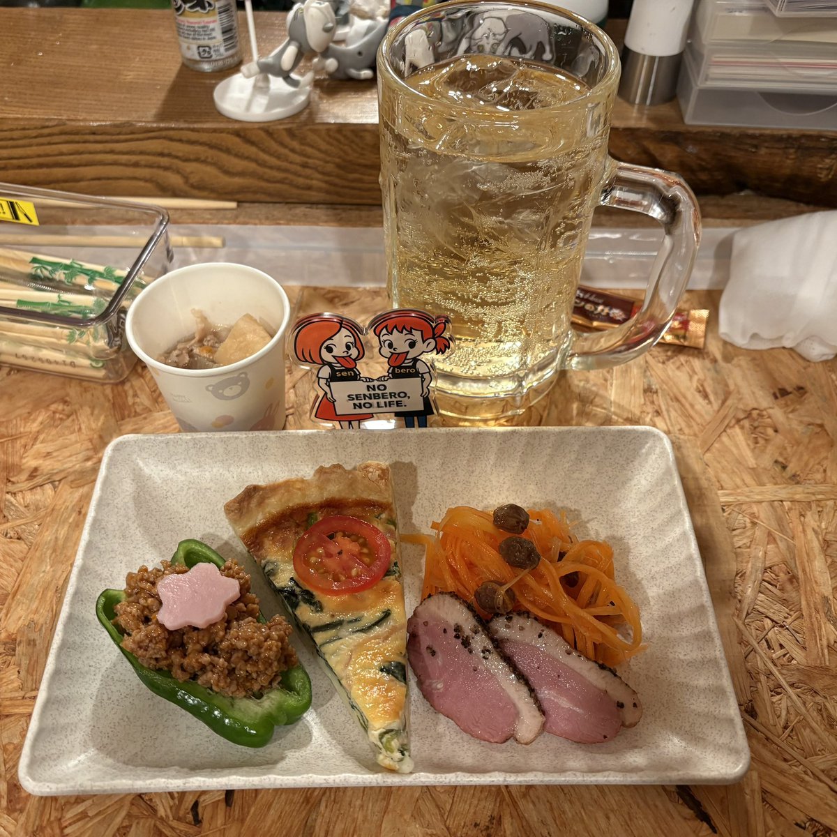 こんなお店で独り呑みなぅ…(^_^;)