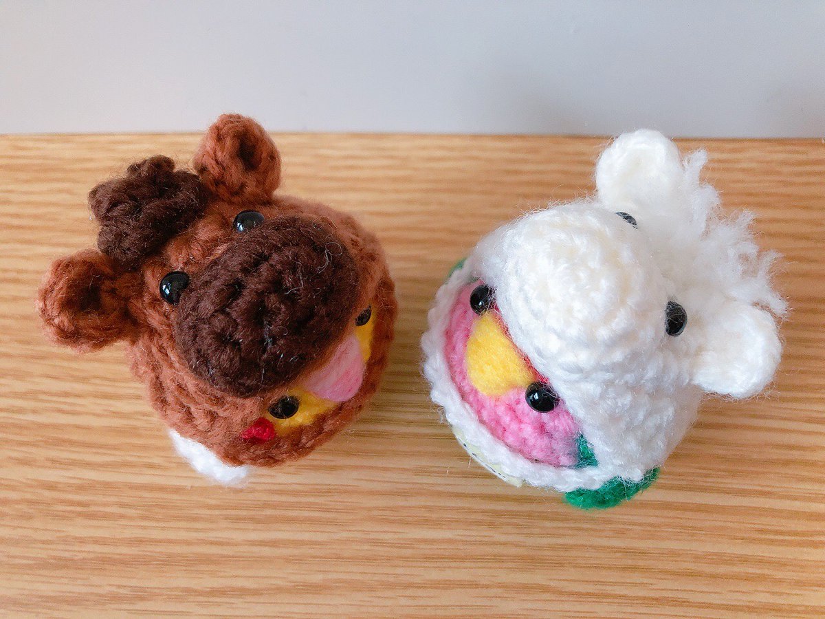 来年の【午年】にちなんで、馬さんの帽子を作ってみました🐴 正面から