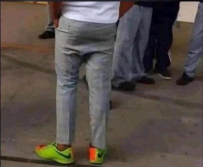 Her: You’re going to meet my parents so put on your most expensive shoes 

Me: 😂