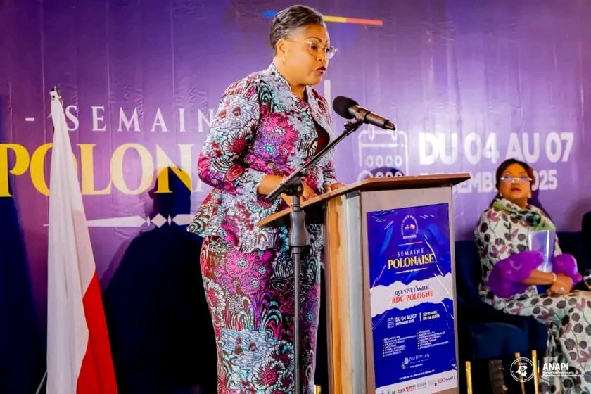 Symphorien2802's tweet image. L’ANAPI se distingue lors de la deuxième journée de la Semaine #Polonaise à Kinshasa

L’Agence Nationale pour la Promotion des Investissements (#ANAPI) a marqué de son empreinte la deuxième journée de la Semaine Polonaise, organisée du 4 au 7 décembre 2025 au Pullman Hôtel de Kin